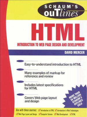 cover image of HTML